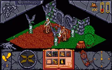 HeroQuest II - Legacy of Sorasil_Disk2 screen shot game playing